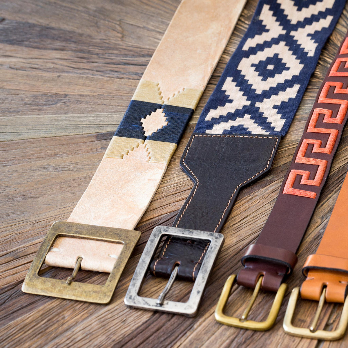 Stick and Ball Argentine gaucho leather belt styling guide