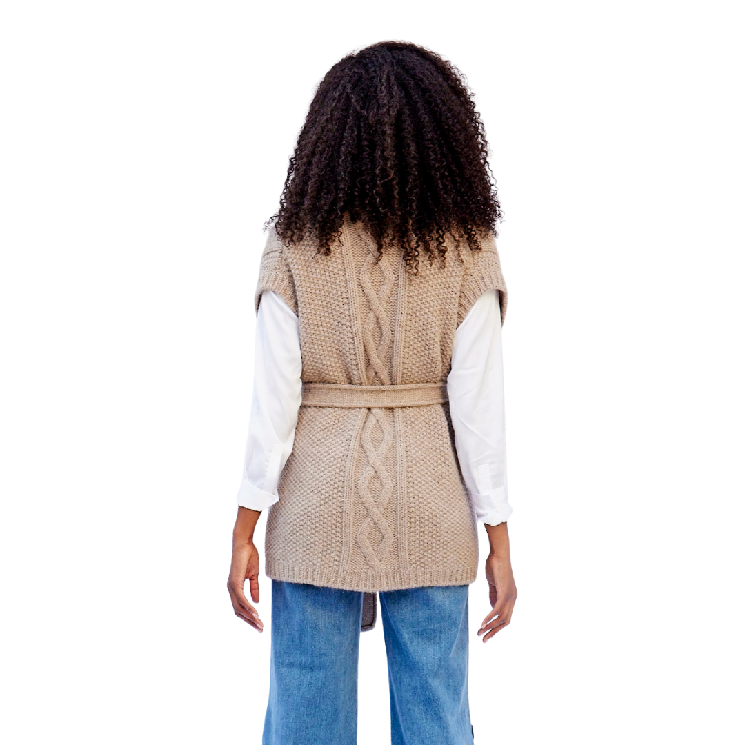 Santa Ynez Sleeveless Cardigan