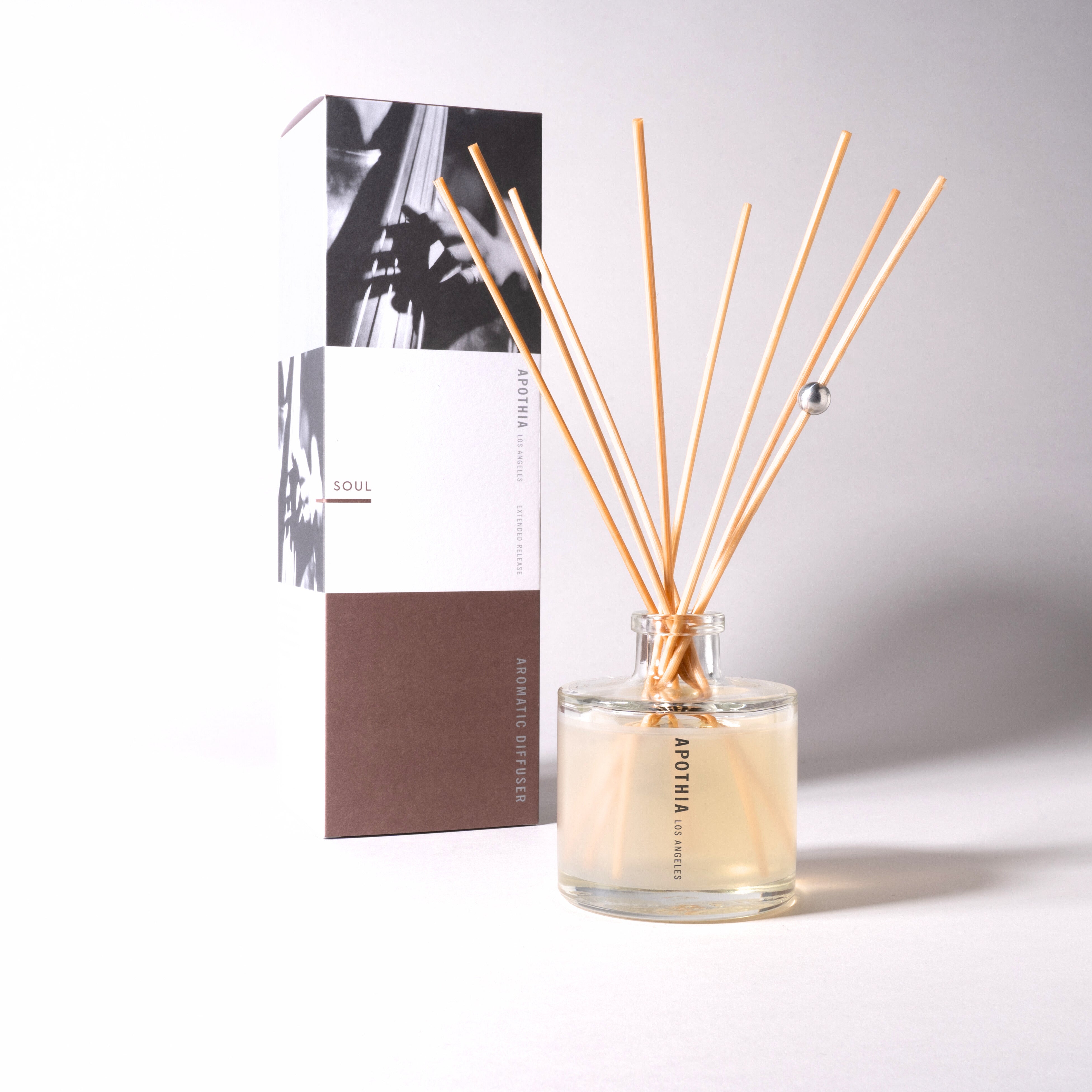Stick & Ball-Soul Mahogany Wood x Bright Ginger Diffuser-Home Decor-Default