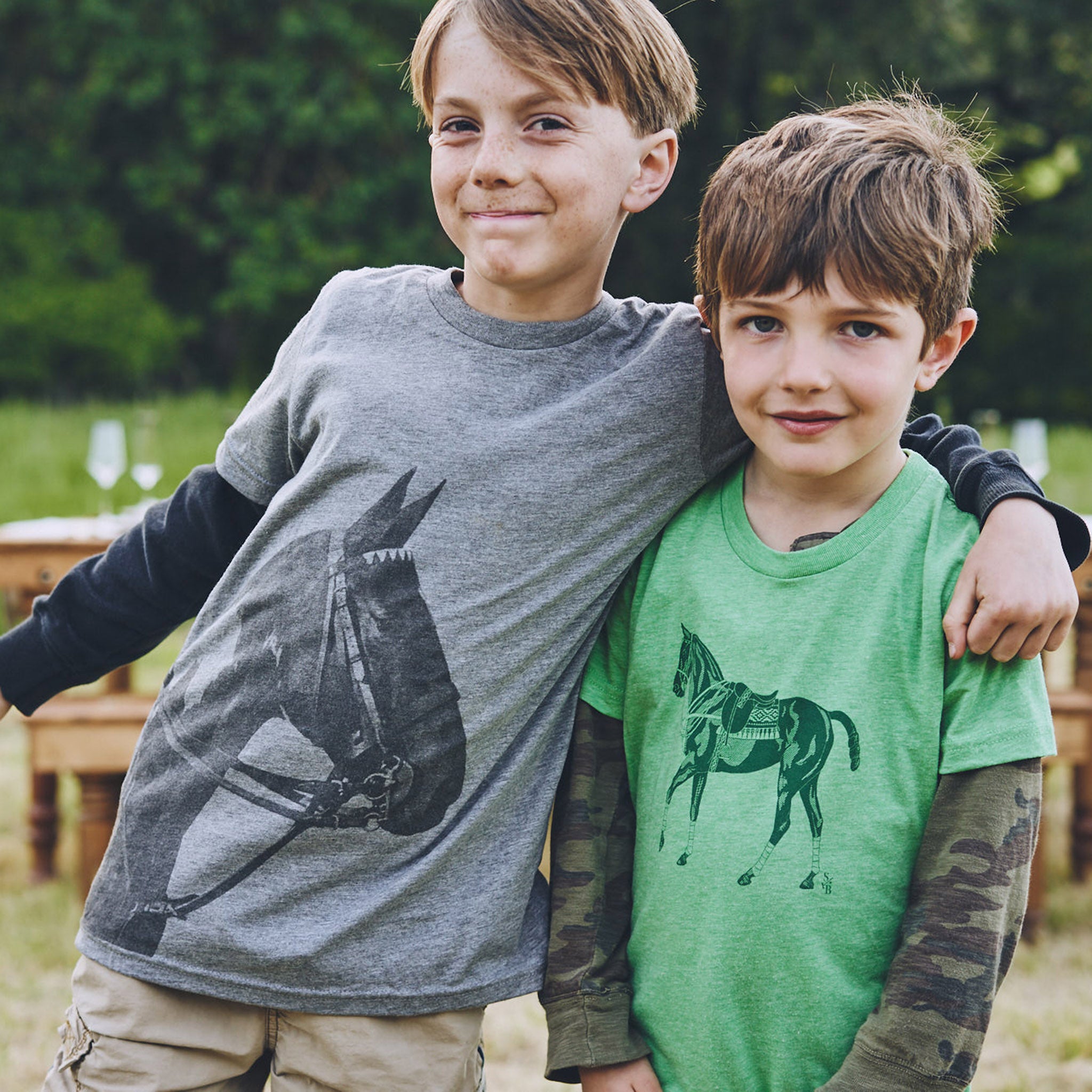 Stick & Ball-Polo Pony T-shirt - Kid's-Apparel-