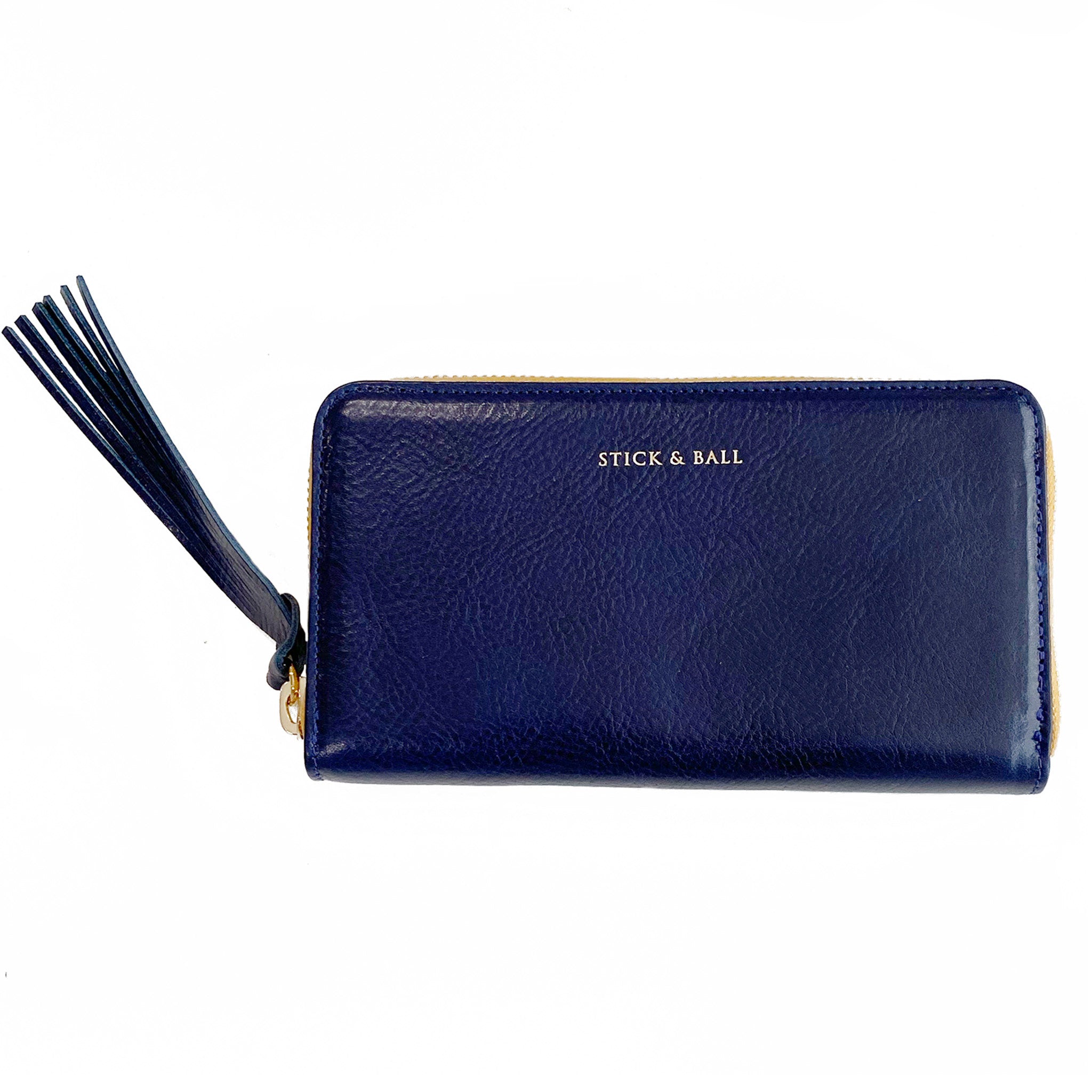 Stick & Ball-Stick & Ball Zip / Clutch Wallet-Accessory-Navy