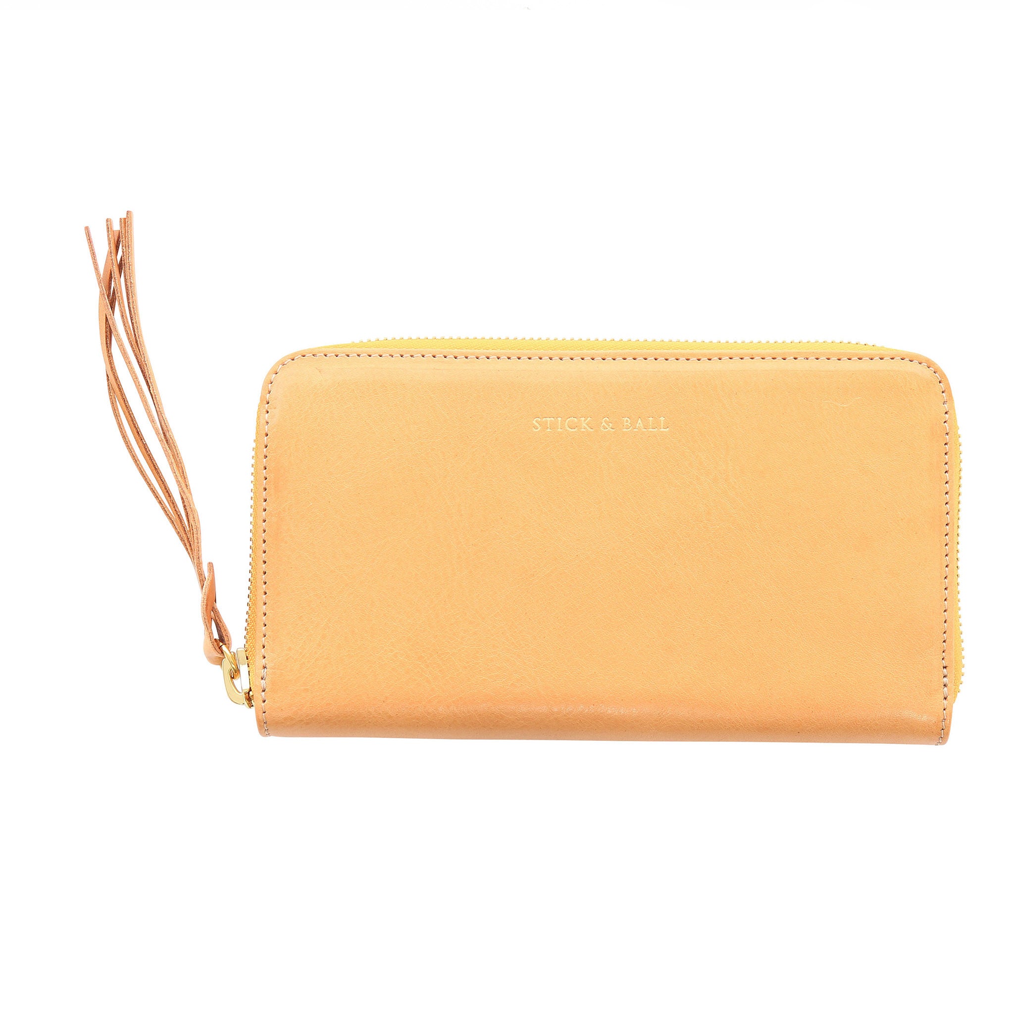 Stick & Ball-Stick & Ball Zip / Clutch Wallet-Accessory-Tan