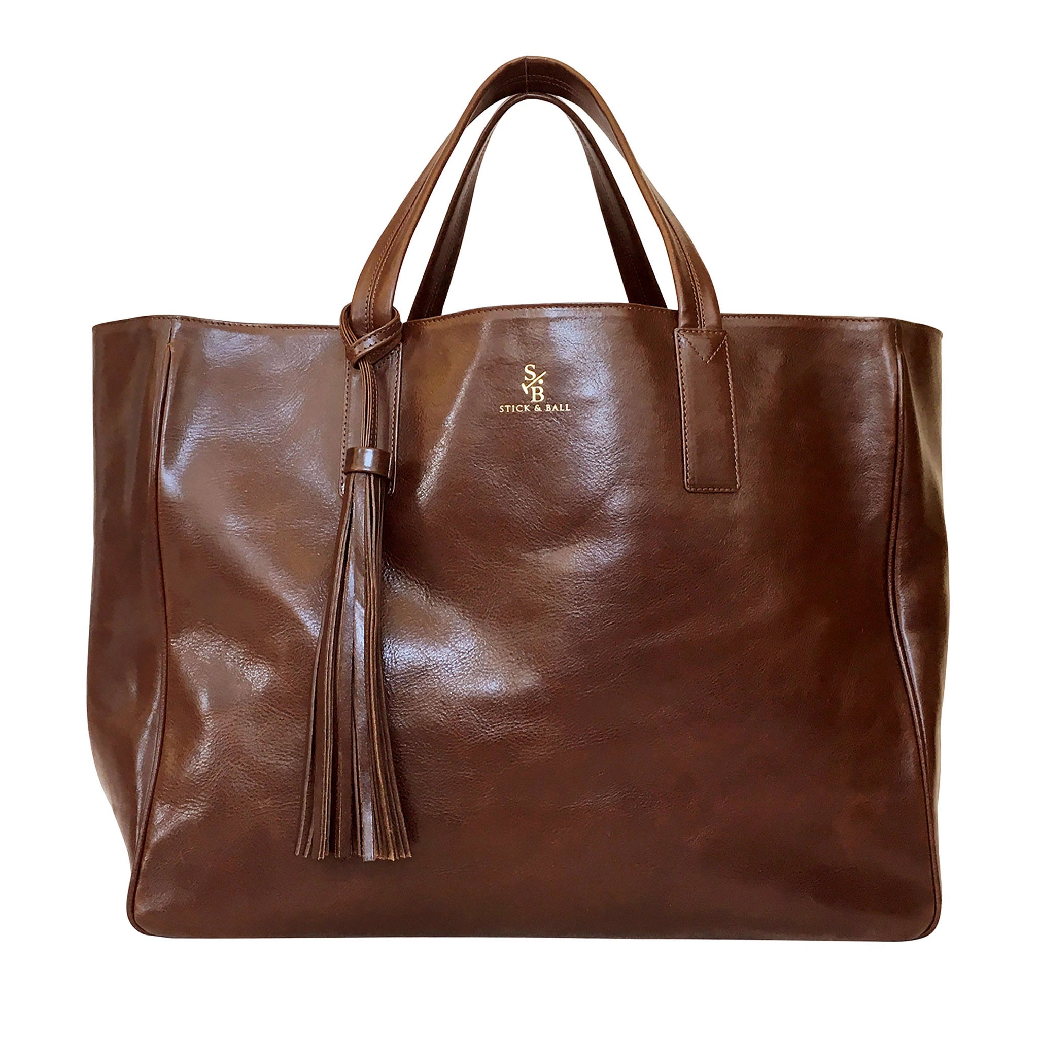 Stick & Ball-Leather Wellington Weekender-Accessory-Espresso