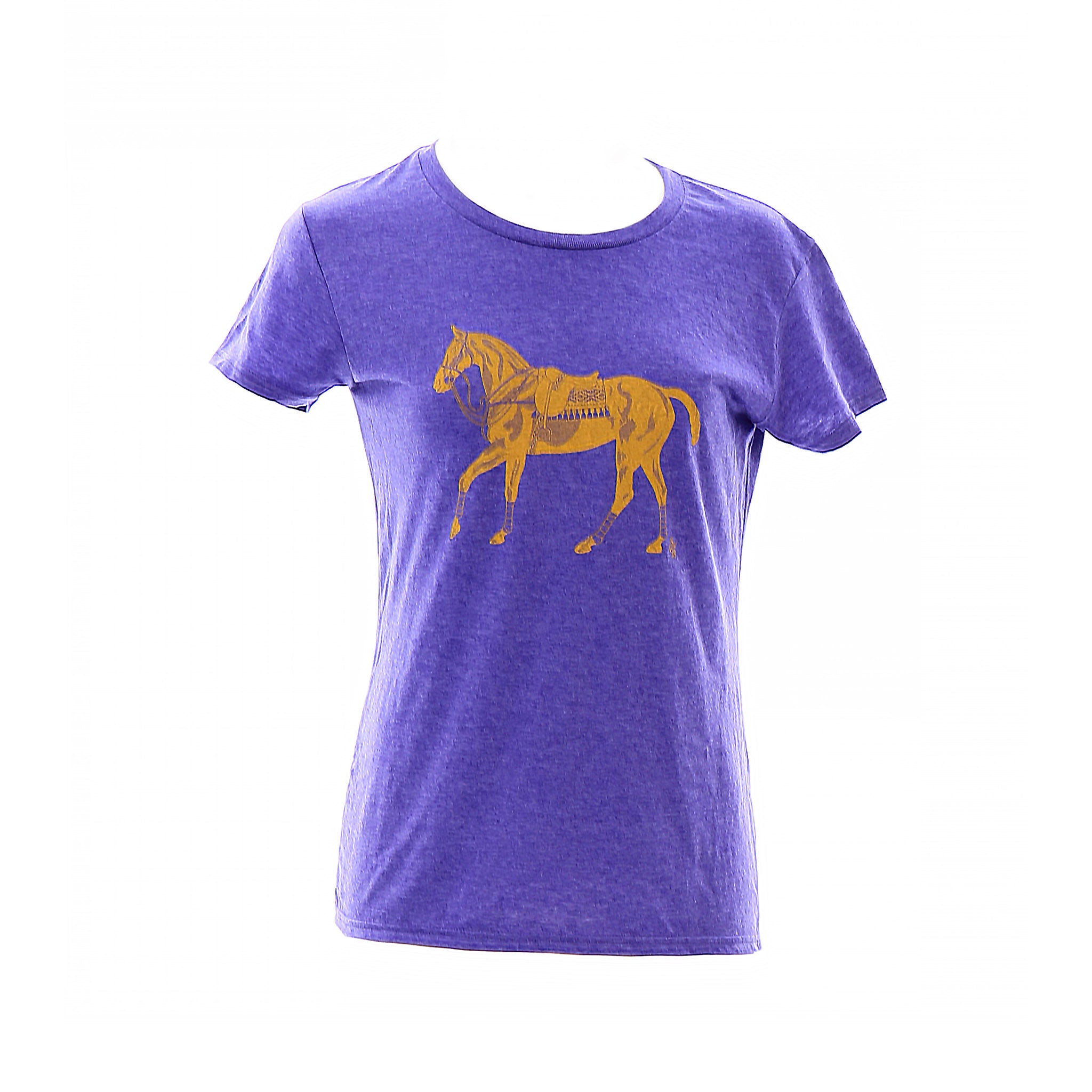 Stick & Ball-Polo Pony T-shirt - Women's-Apparel-Purple