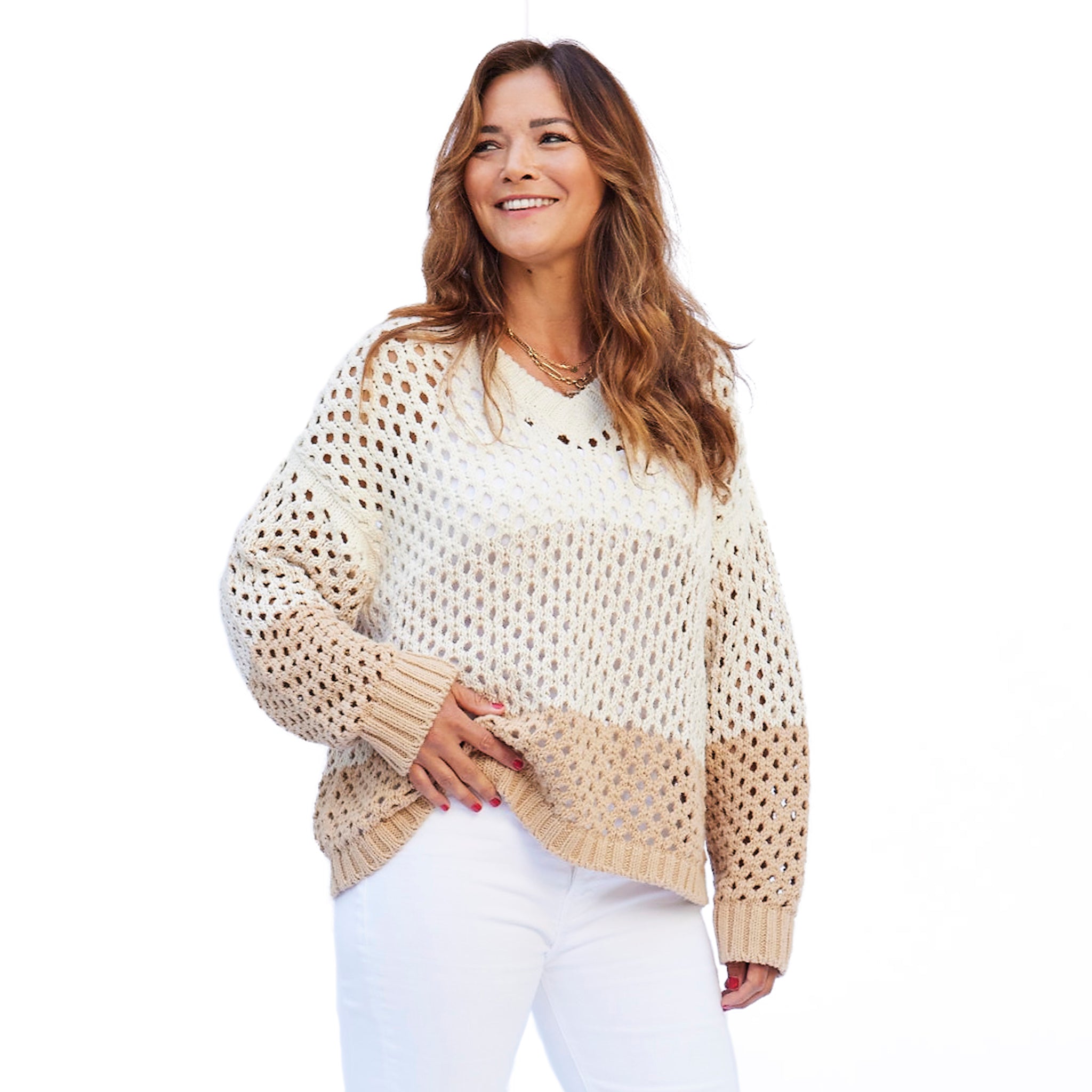 Stick & Ball-Stefania V-Neck-