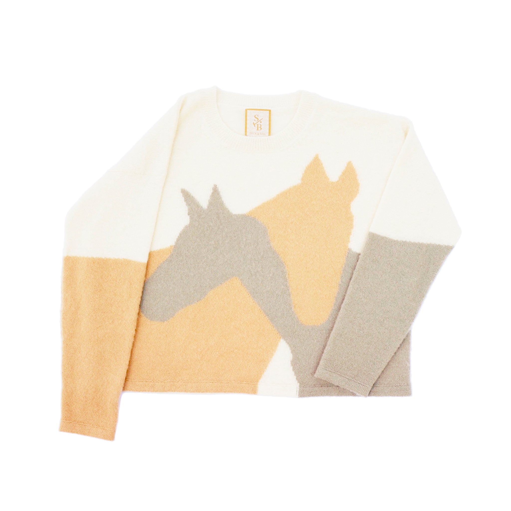 Stick & Ball-Menlo Double Horse Crew-