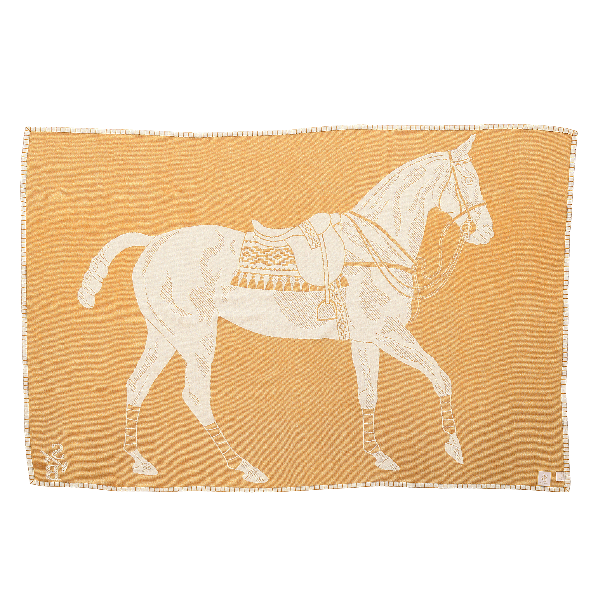 Stick & Ball-Stick & Ball Polo Pony Throw-Home Decor-