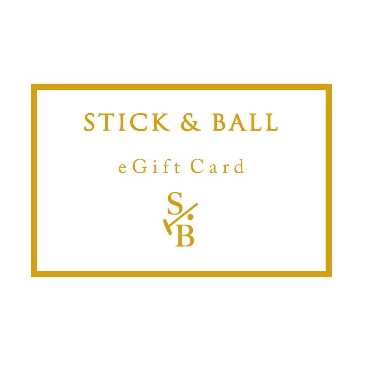 Stick & Ball-Gift Card-Gift Cards-$25