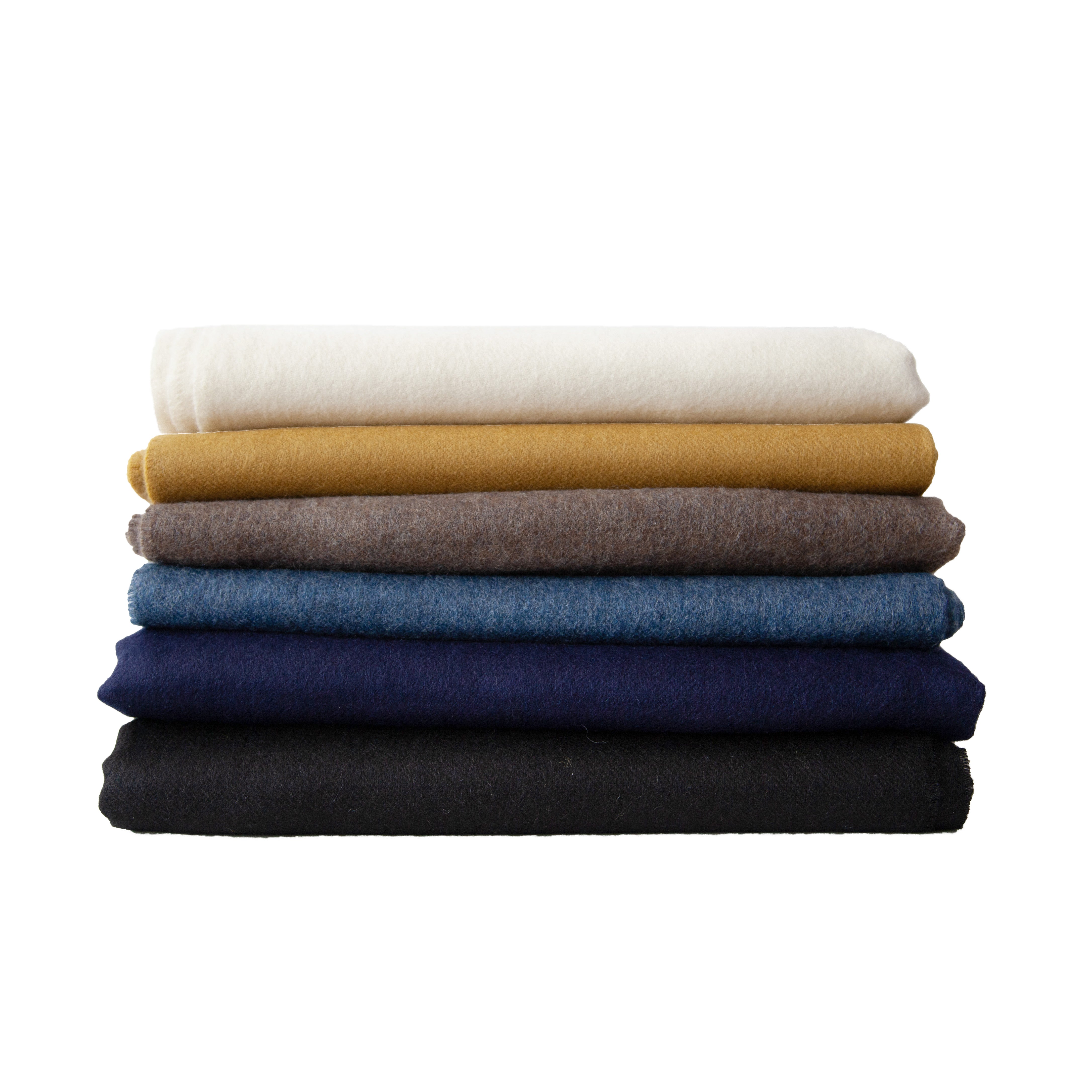 Stick & Ball-Solid Baby Alpaca Wrap / Throw-Throw-