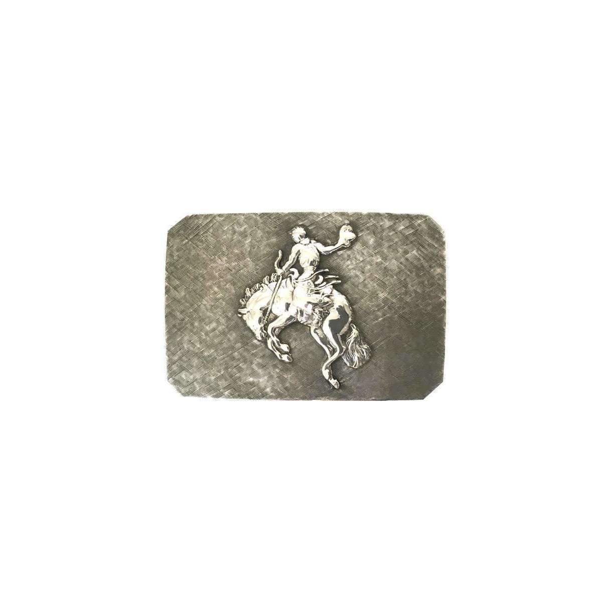 Stick & Ball-Belt Buckle | Bronco | Sterling Silver | Stick & Ball-Accessory-Bronco