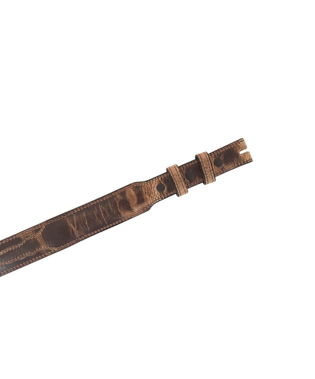 Stick & Ball-Designer Goat Leather Belt | Tan | Tapered | Stick & Ball-Accessory-