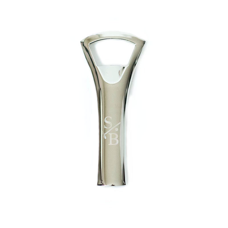 Tear Drop Silver Plated Bottle Opener