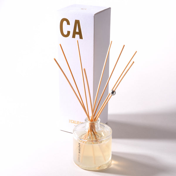 The California Exotic White Flowers x Vibrant Green Leaves Diffuser
