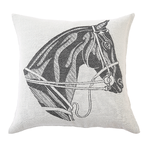 Stick & Ball Horse Head Pillow