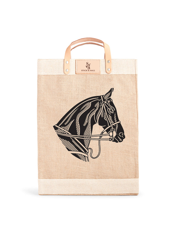 Apolis x Stick & Ball Equestrian Market Bag