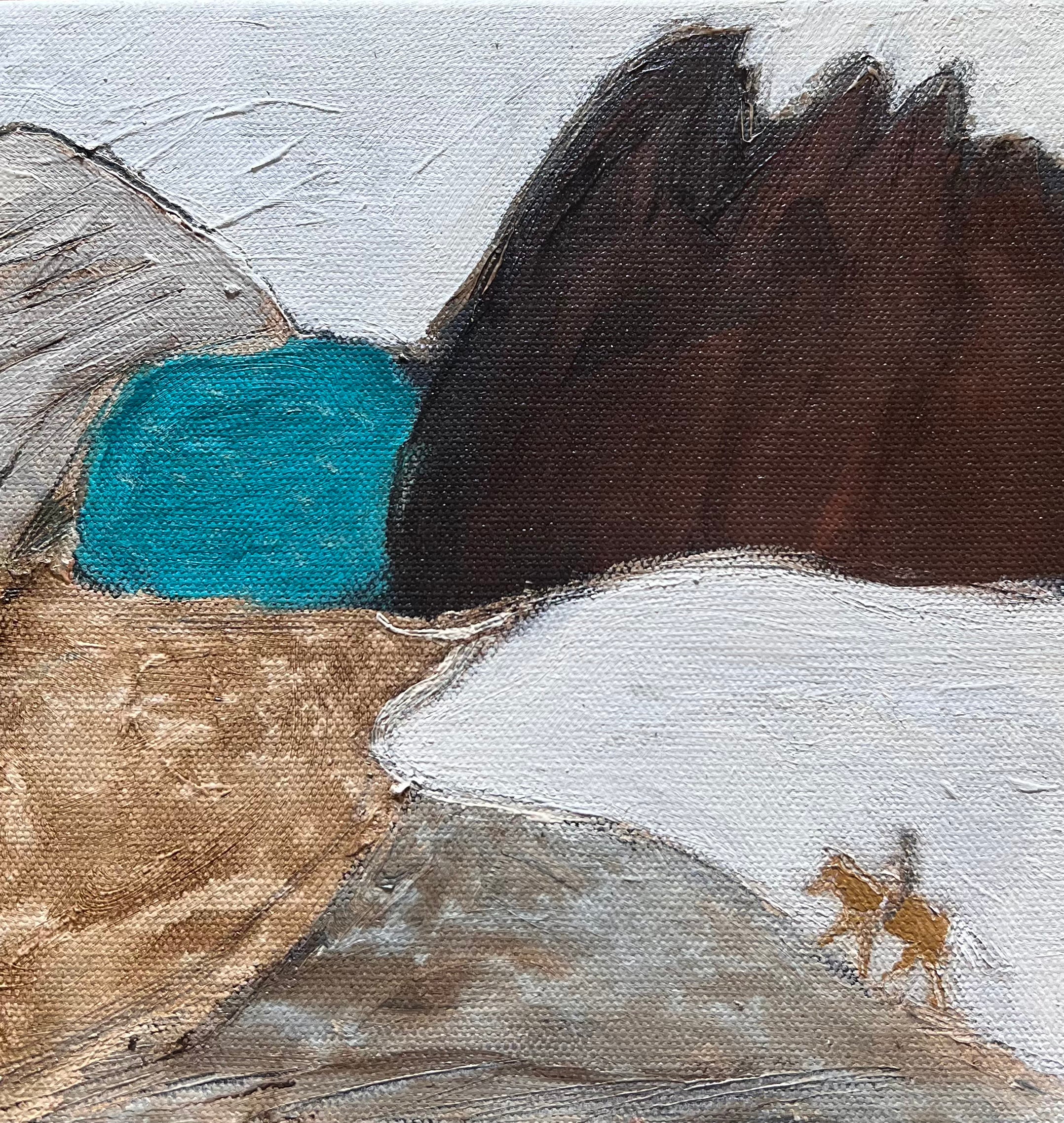 Stick & Ball-"Canyon Ride" 8"x8"-Art-