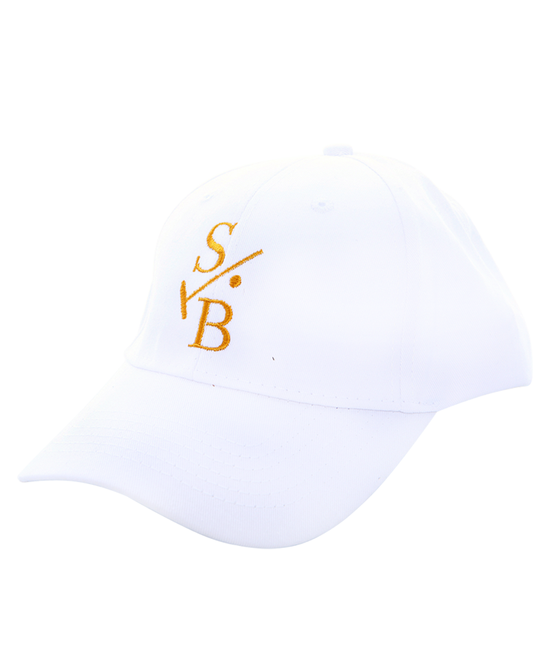 Embroidered Baseball Cap White