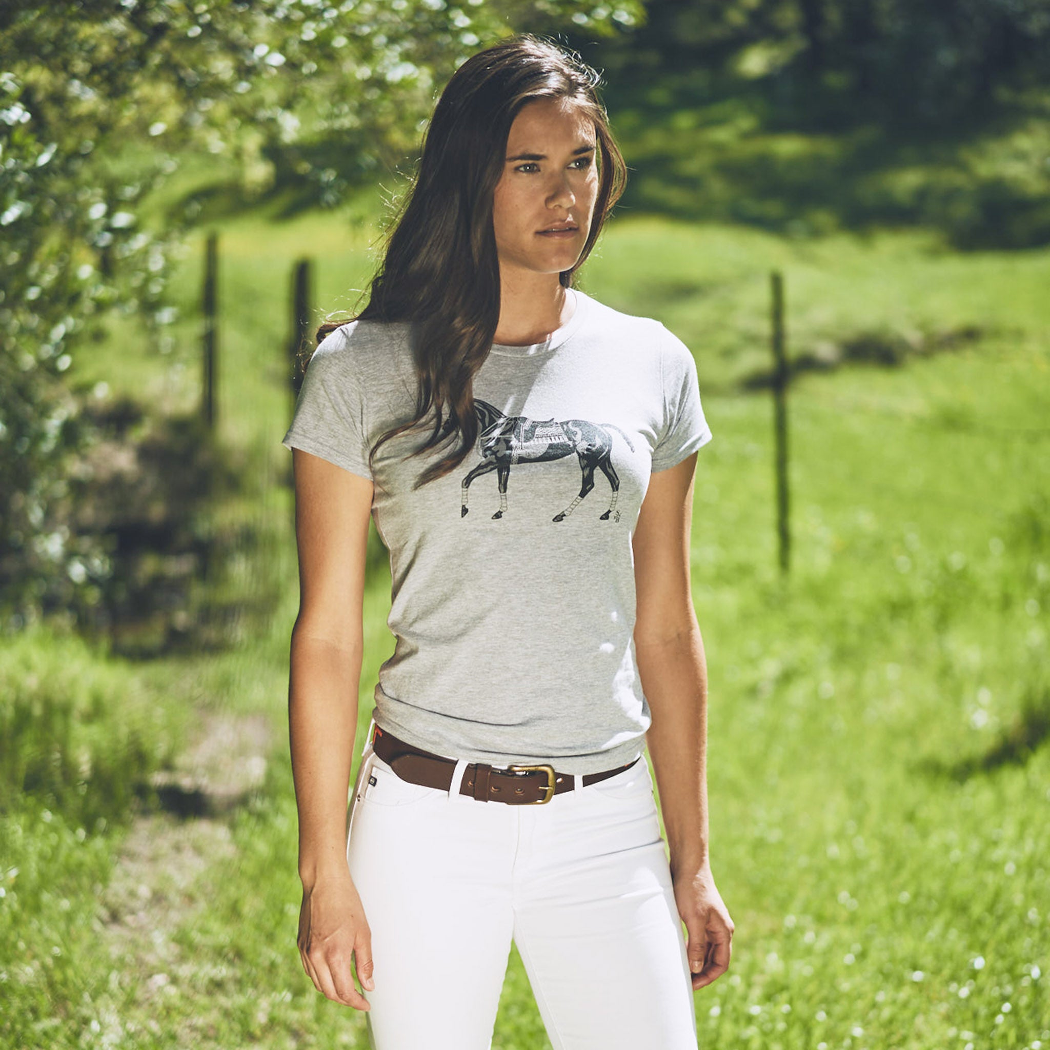 Stick & Ball-Polo Pony T-shirt - Women's-Apparel-