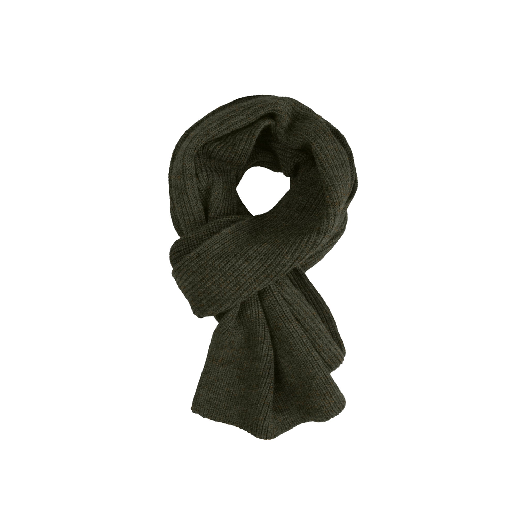 Stick & Ball Knitted Scarf