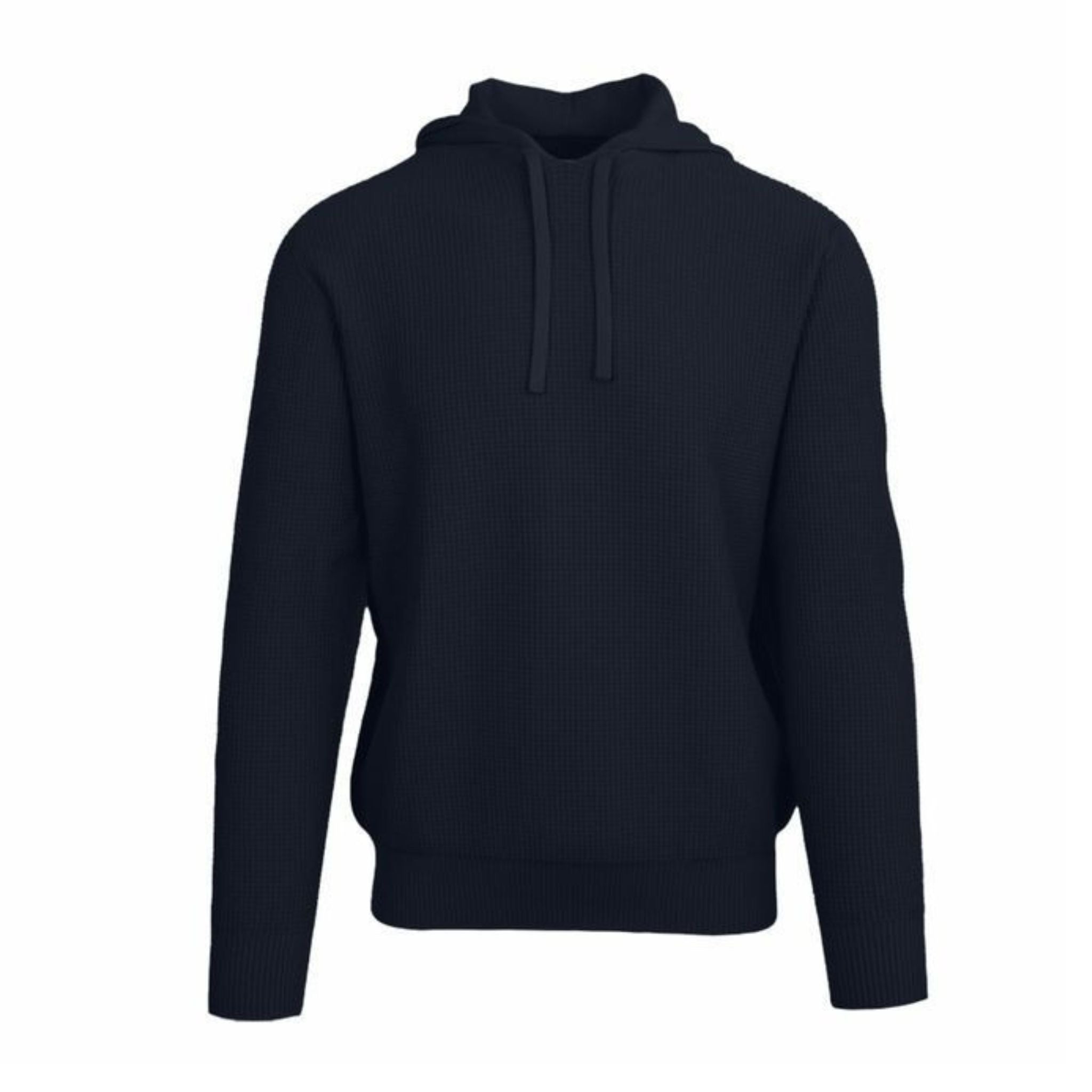 Black hoodie on a white background