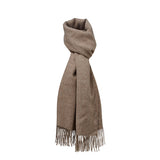 Stick & Ball Baby Alpaca Scarf in Taupe Sand