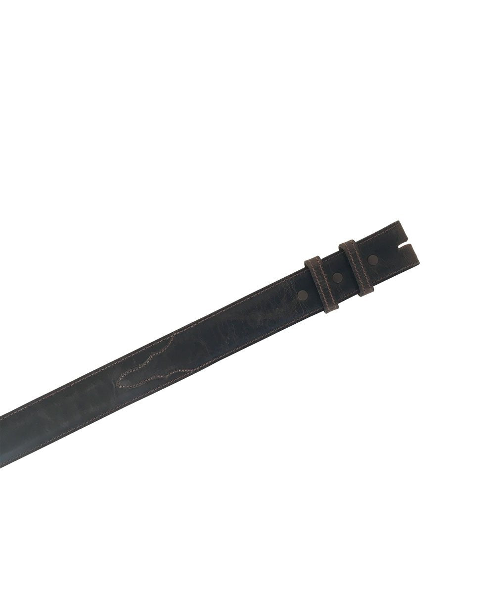 Stick & Ball-Designer Goat Leather Belt | Chocolate | Stick & Ball-Accessory-