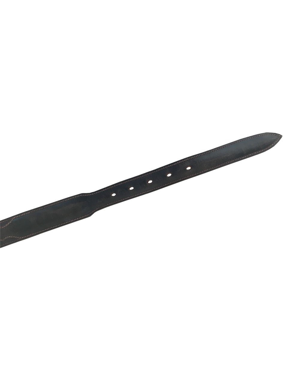 Designer Belt Strap - Chocolate Goat Taper