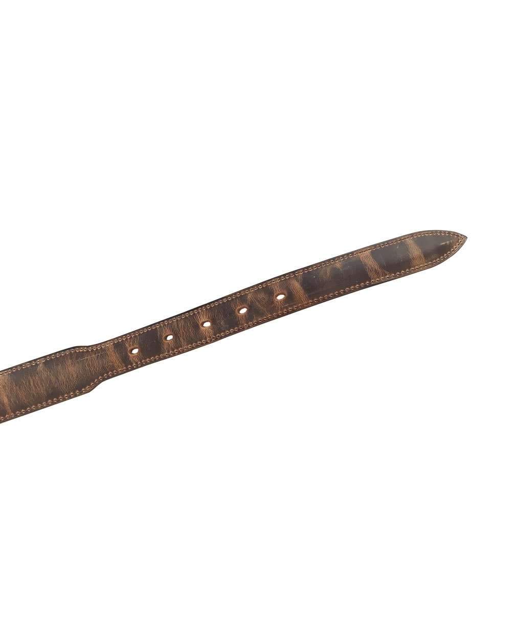 Stick & Ball-Designer Goat Leather Belt | Tan | Tapered | Stick & Ball-Accessory-