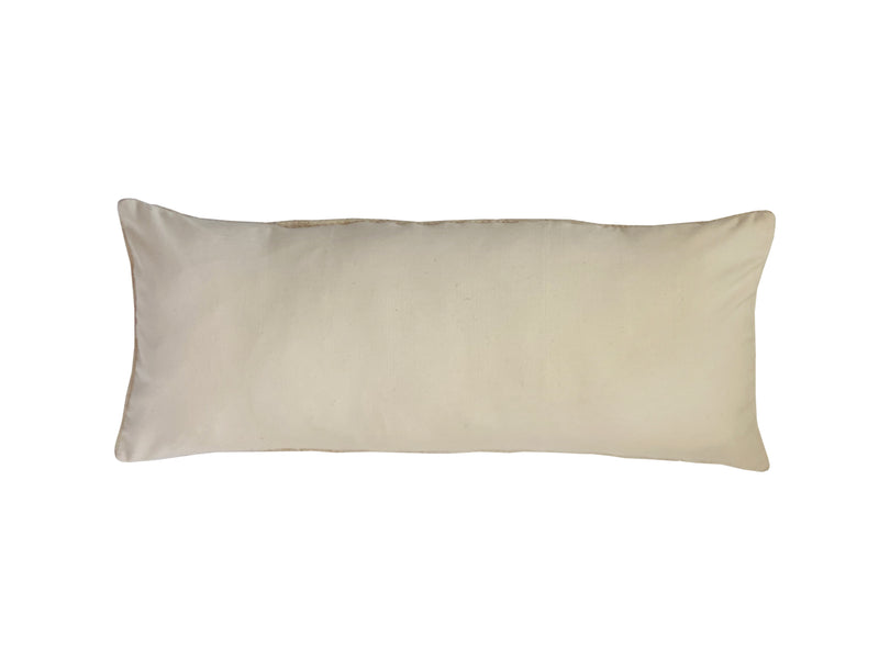 Woven Palm Pillow - Natural, Lumbar Large